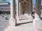 Palais Royal arcade on a sunny summer afternoon, Paris