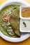 Palak Dosa - A Crispy Spinach pancake