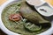 Palak Dosa - A Crispy Spinach pancake