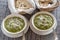 Palak paneer or spinach and cottage cheese curry is a healthy main course recipe in India. Popular Indian healthy food, served