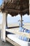 Palapa beach bed luxury seashore relaxation Baja,Mexico