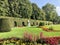 Palastgarten, the Palace Gardens in Trier, an elegant french style palace with garden, fountains and sculptures
