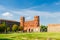 Palatine Gate Porta Palatina towers brick buildings