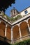 Palau del lloctinent Courtyard, Headquarters of the State Archives and Crown of Aragon in the Gothic Neighborhood, Spain