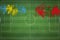 Palau vs Morocco Soccer Match, national colors, national flags, soccer field, football game, Copy space