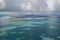 Palau white sand top view 2