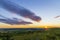 Palava landscape near Dolni Dunajovice, Southern Moravia, Czech Republic