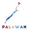 Palawan map.