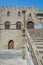 Palazzo dei Papi in the Saint Pellegrino District, Viterbo, Lazio Italy.