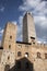 Palazzo del Podesta Building and Torre Grossa Tower; San Gimignano