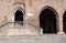 Palazzo dell Arengo entrance detail Rimini