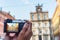 Palazzo Ducale in Piazza Roma of Modena. Italy.