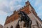 Palazzo Gotico in the center of Italian town Piacenza