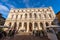 Palazzo Nuovo seat of the Angelo Mai Civic Library in Bergamo Italy