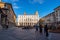 Palazzo Nuovo seat of the Angelo Mai Civic Library in Bergamo Italy