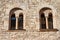 Palazzo Pretorio - Ancient palace with mullioned windows in Trento Italy