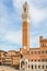 Palazzo Pubblico with the clock towe