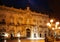 Palazzo in Syracuse by night