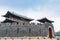 Paldalmun Gate, Ancient fortress of Hwaseong, Paldal-gu, Suwon, Gyeonggi-do, Republic of Korea