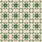 Pale flower mosaic detailed seamless textured pattern background