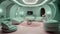 Pale Pink & Mint Green: Award-Winning Futuristic Interior Desig