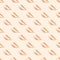 Pale seashell seamless repeat symmetrical pattern on light beige background.