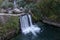 Palena, Abruzzo. The waterfalls of the Aventine river