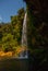 Palenque, Chiapas, Mexico: beautiful waterfall Misol Ha in a Sunny weather