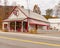 Palenville, NY / United States - Oct. 26, 2019: Landscape view of the iconic Circle W Market