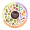 Paleo diet food icon products