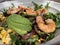 Paleo shrimp salad