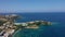 Paleochora, Crete island, Greece.The edge of the city\'s coastline