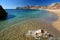 Paleochori (or Paliochori) beach. Milos. Cyclades islands. Greece