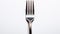 Paleocore Style Fork With Silver Tines On White Background