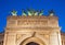 Palermo - Detail from facade of Teatro Politeama Garibaldi