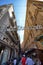 Palermo, Italy, Sicily August 24 2015. One of the streets that leads to Piazza San Domenico