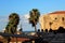 Palermo, Italy - view of the side of the church of San Domenico