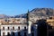 Palermo, Italy - view of the square of San Domenico with the column of the Immaculate Conception