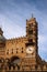 PALERMO, ITALYâ€“03 January 2017: Amazing clock tower. Palermo. Sicily