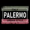 Palermo lettering in original style. European city typographic script font for prints, advertising, identity. Hand drawn