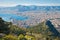 Palermo - outlook over city and harbor form Mount Pelegrino