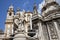 Palermo - Saint Dominic church and baroque column