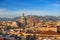 Palermo, Sicily Town Skyline with Landmark Towers