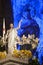 Palermo - Statue of resurrected Christ and hl. Mary in cave of Santuario santa Rosalia