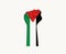 Palestine Emblem Hand Flag Middle East country Symbol