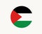 Palestine Flag Emblem Symbol Middle East country