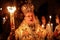 Palestinian Christians at the St. Porphyrius Church in Gaza.