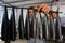 Palestinians prepare smoked fish `ranga` and sell it in the market in preparation for Eid Al-Fitr Day