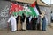 Palestinians take part in a protest against the 104th anniversary of Britain`s Balfour Declaration