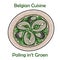 Paling in\\\'t Groen, A Popular Dish in Belgium